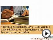 Forensic Psychology Careers