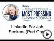 LinkedIn for Job Seekers: Part One. Do Your Research!