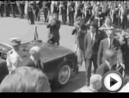 President John F. Kennedy meets Pope Paul VI in the