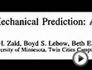 Statistical Prediction Rules (SPRs) vs. Clinical experts